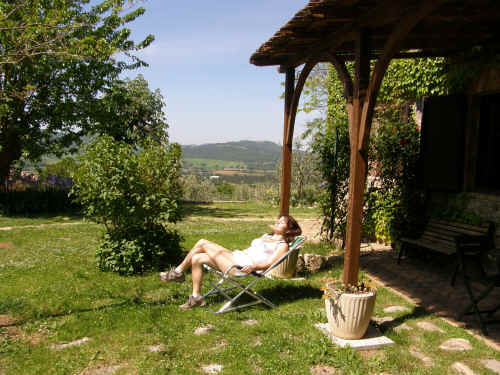 bagno di sole mattutino